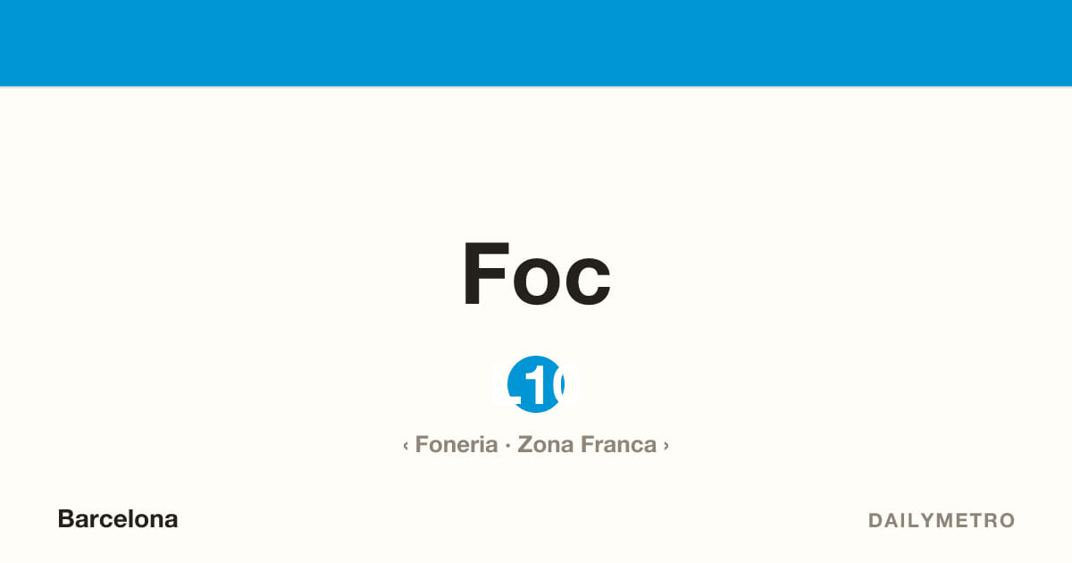 Foc station · Lines L10