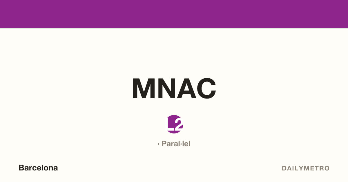 MNAC station · Lines L2