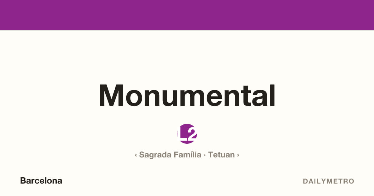 Estació Monumental · Línies L2