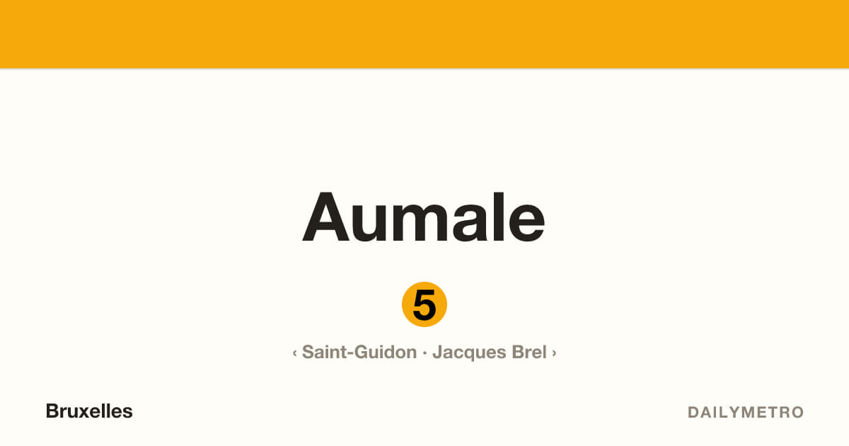 Station Aumale · Lignes 5