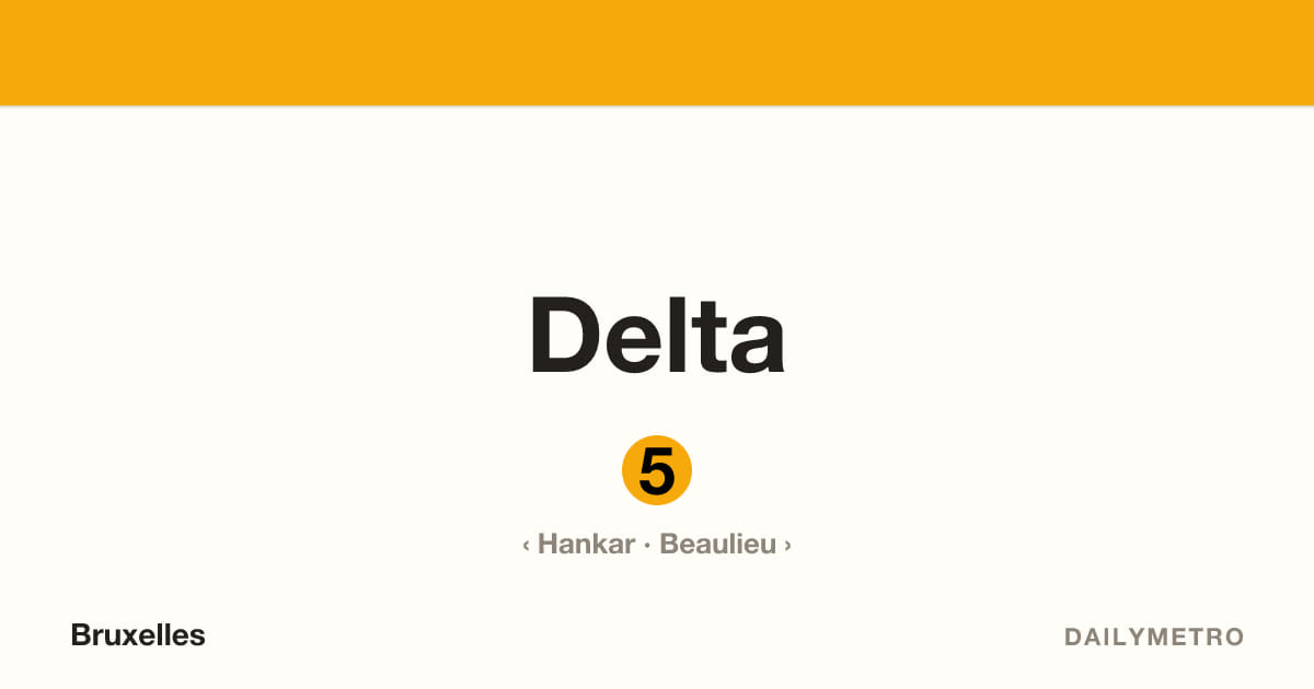 Station Delta · Lignes 5