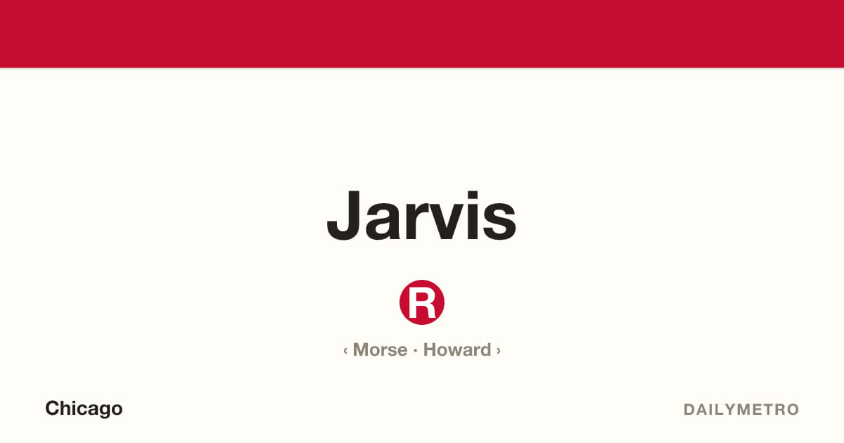 Jarvis station · Lines Red