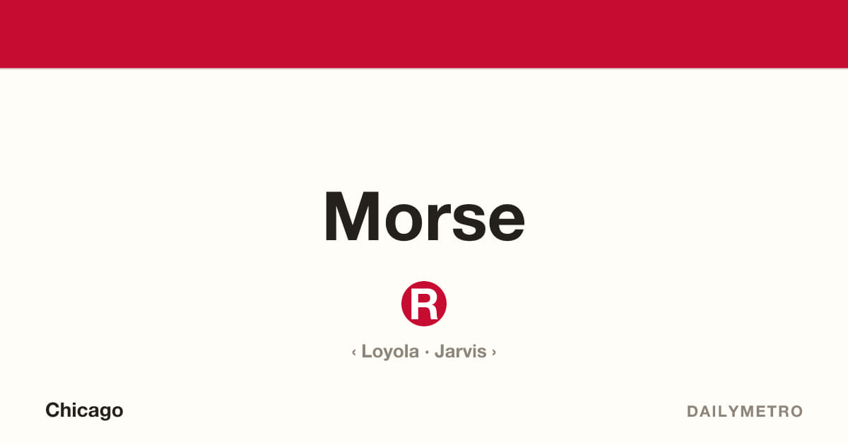 Morse station · Lines Red