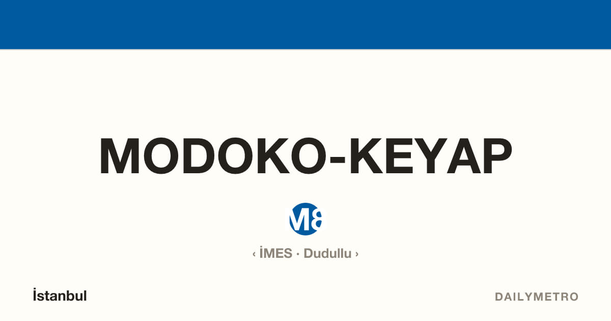 MODOKO-KEYAP station · Lines M8