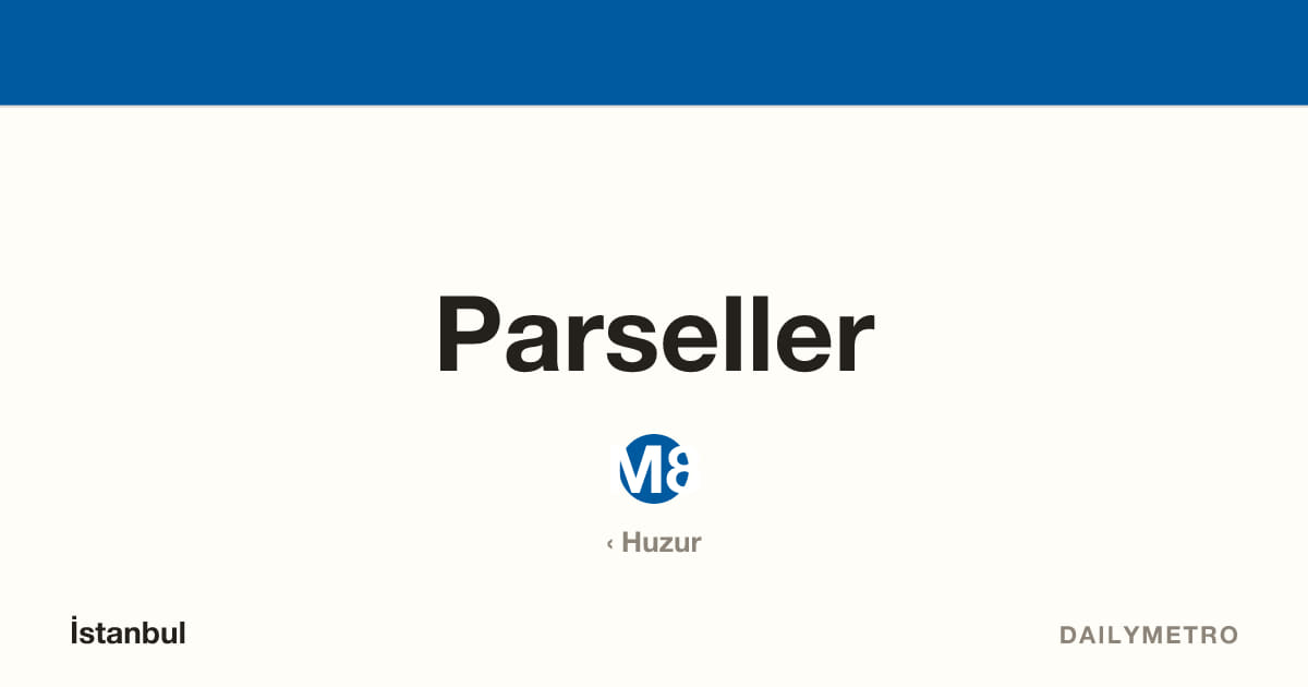 Parseller station · Lines M8