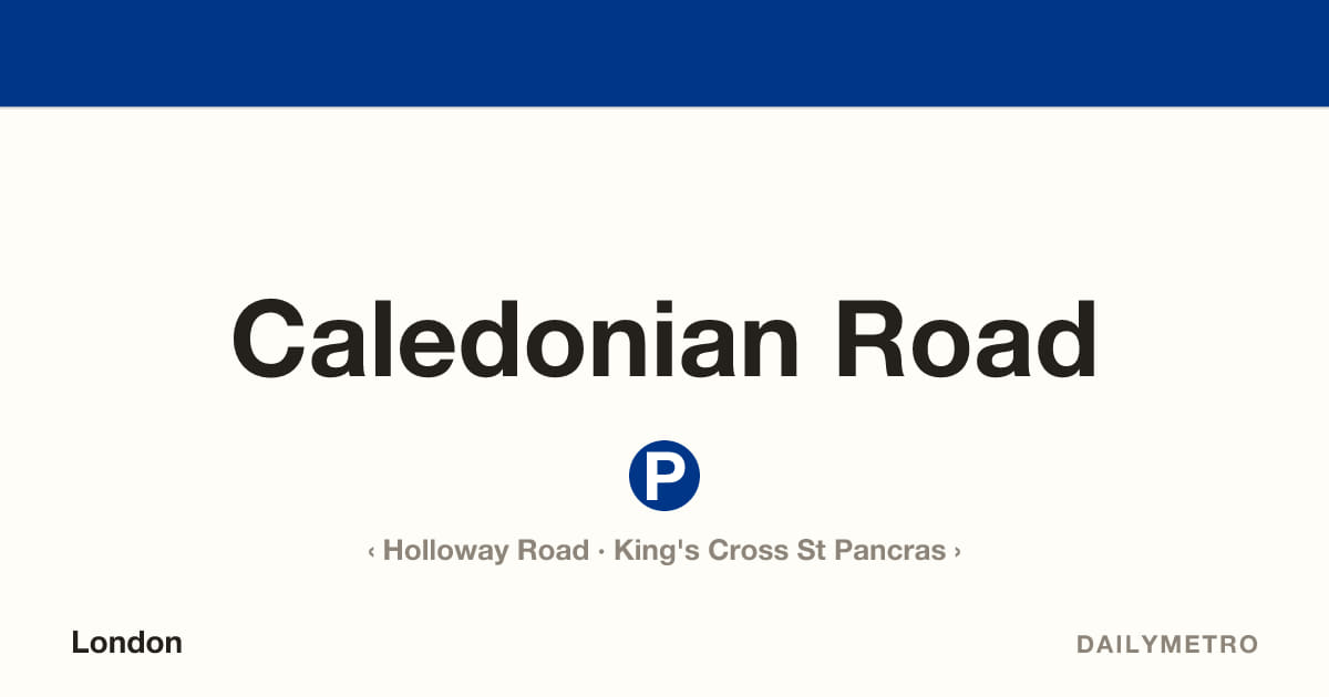 Caledonian Road station · Lines Piccadilly