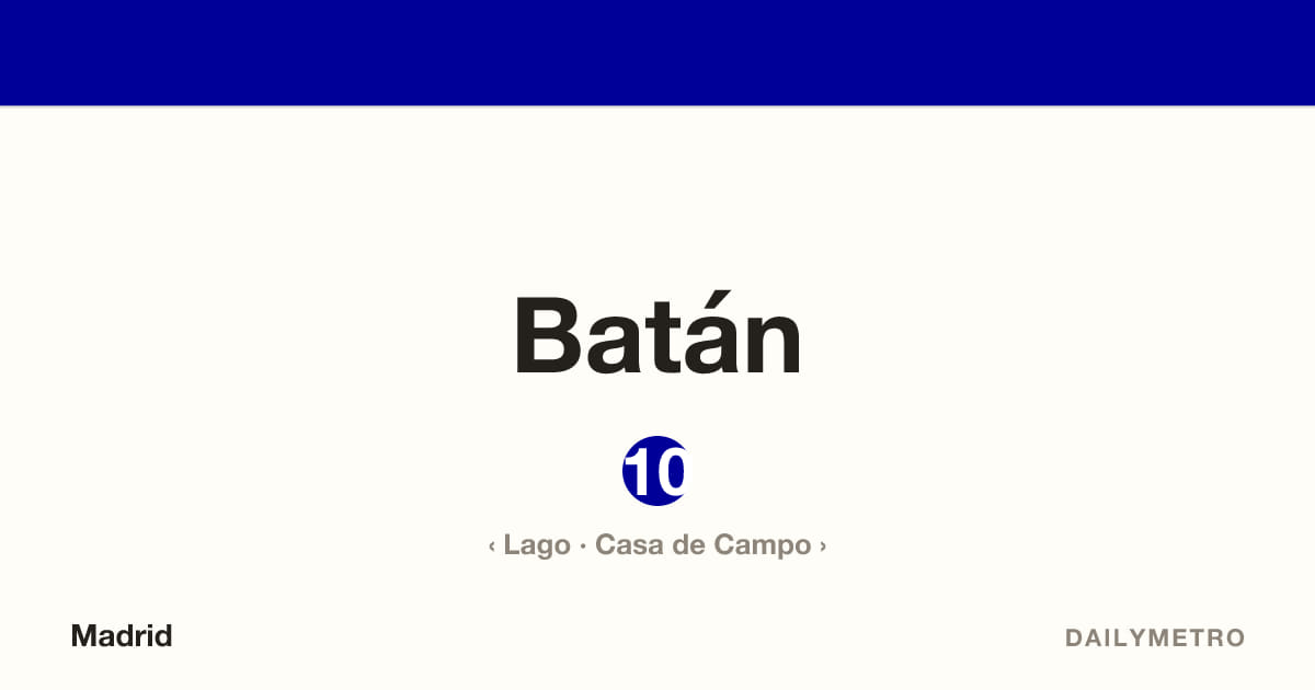 Estación Batán · Líneas 10