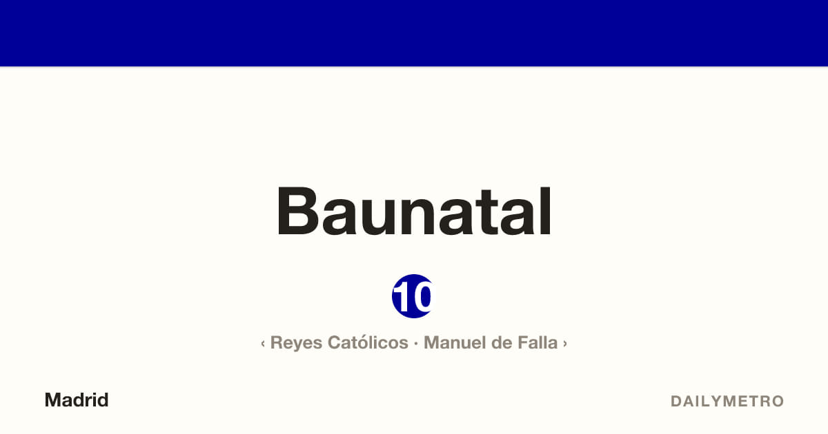Estación Baunatal · Líneas 10