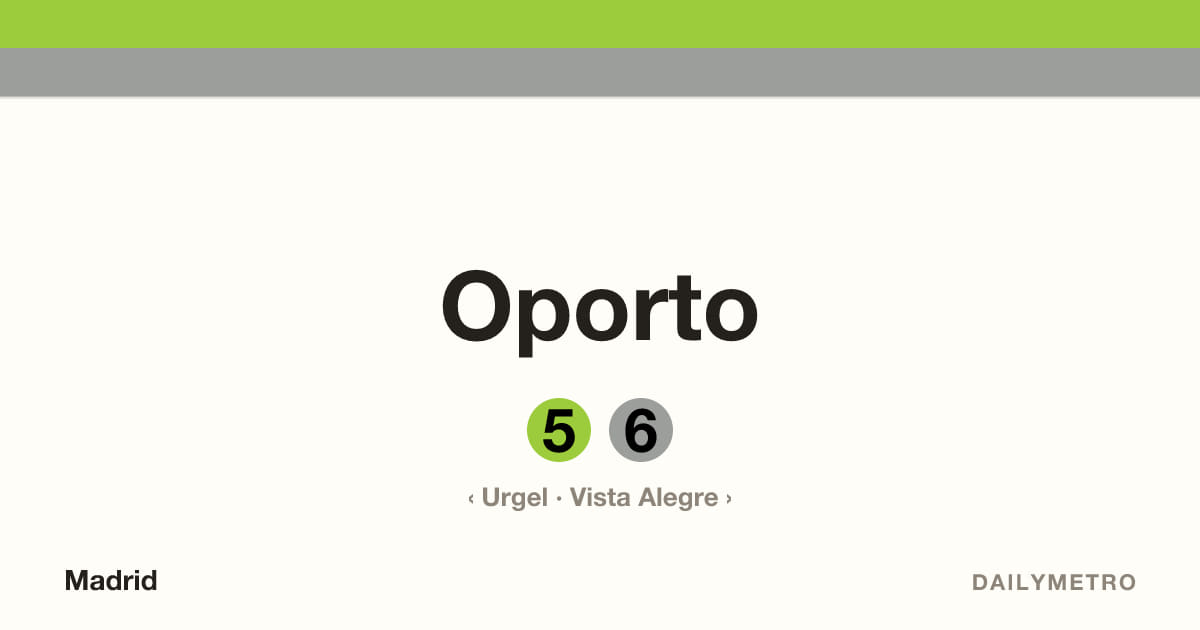 Estación Oporto · Líneas 5, 6