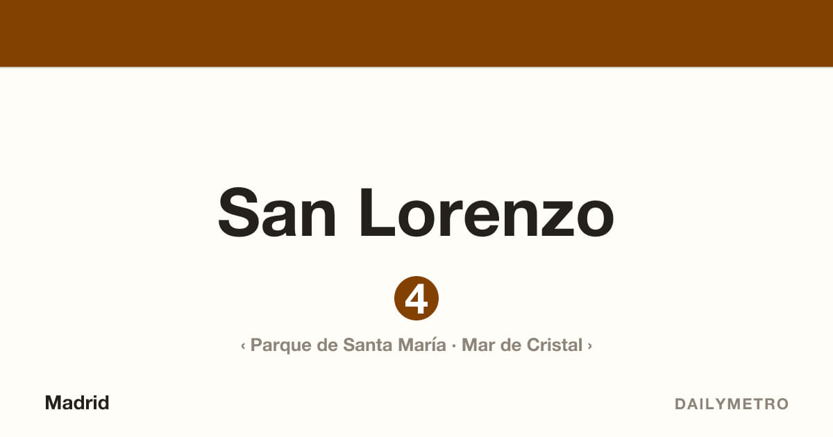 Estación San Lorenzo · Líneas 4