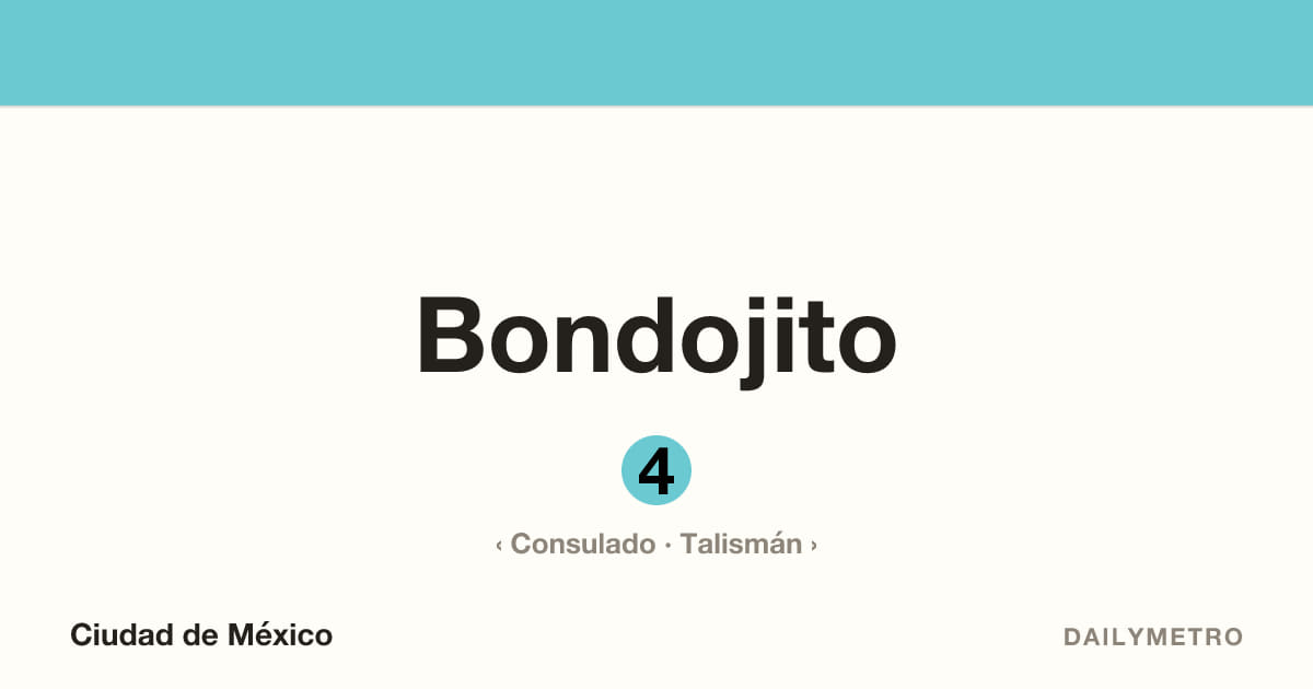 Estación Bondojito · Líneas 4