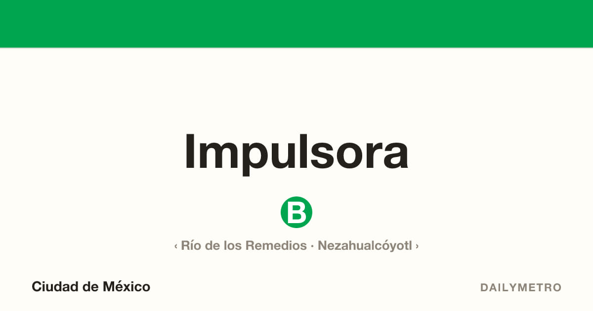 Estación Impulsora · Líneas B