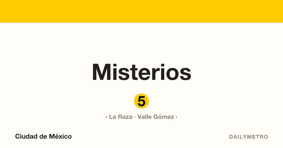 Estación Misterios · Líneas 5