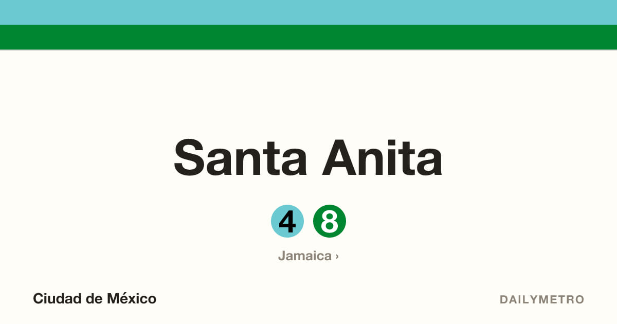 Estación Santa Anita · Líneas 4, 8