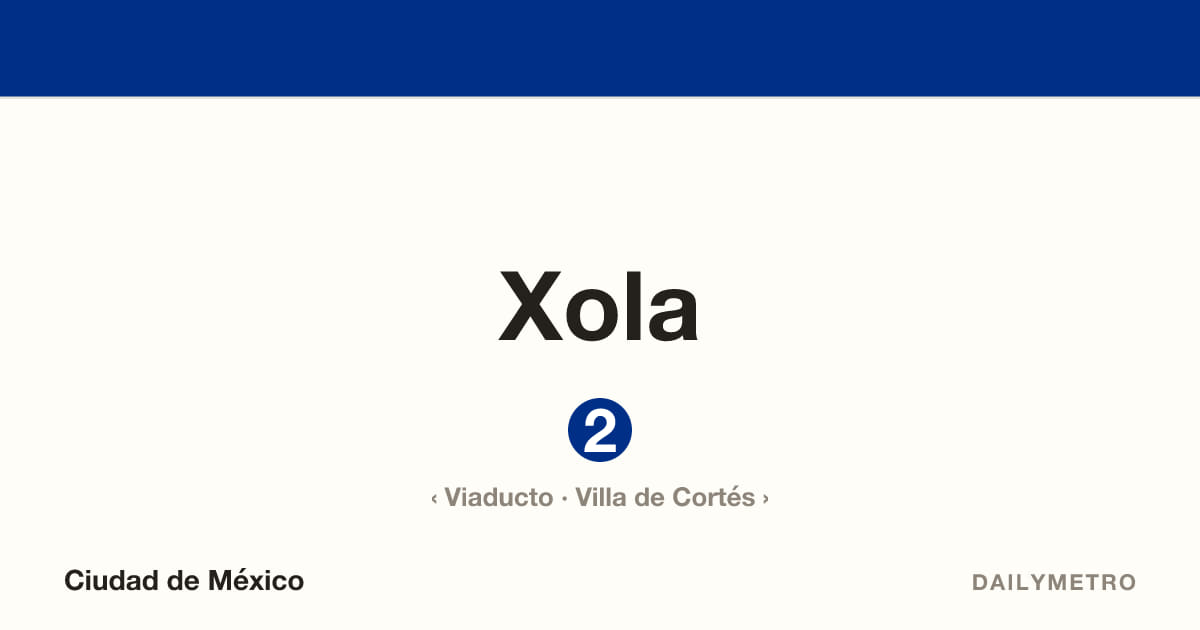 Xola station · Lines 2
