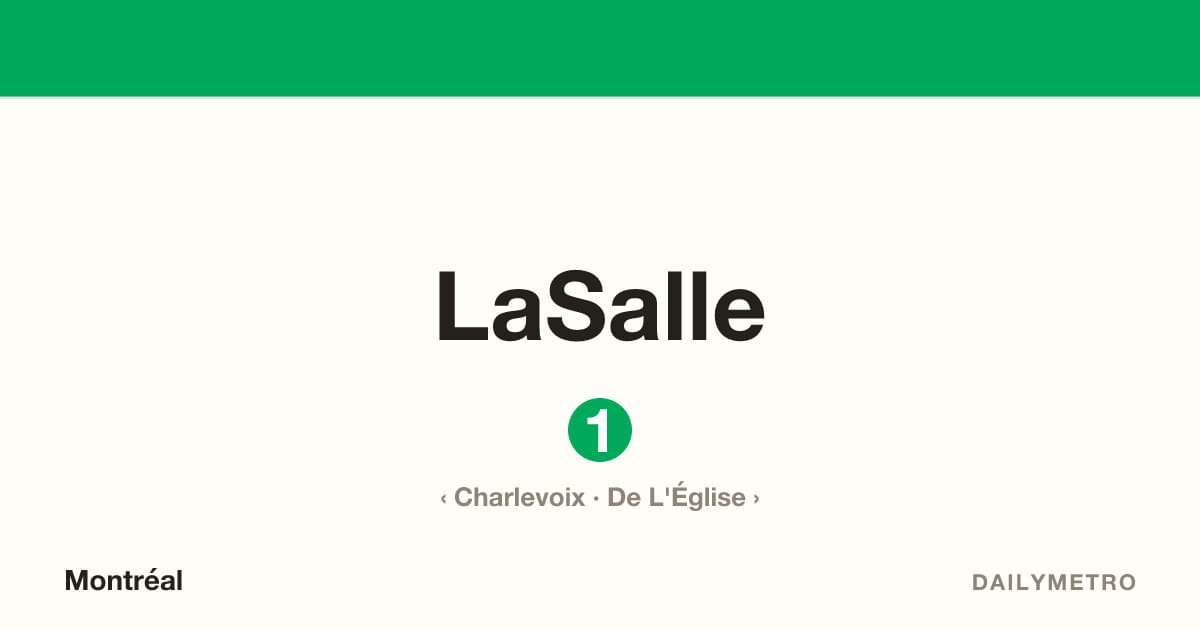 LaSalle station · Lines 1