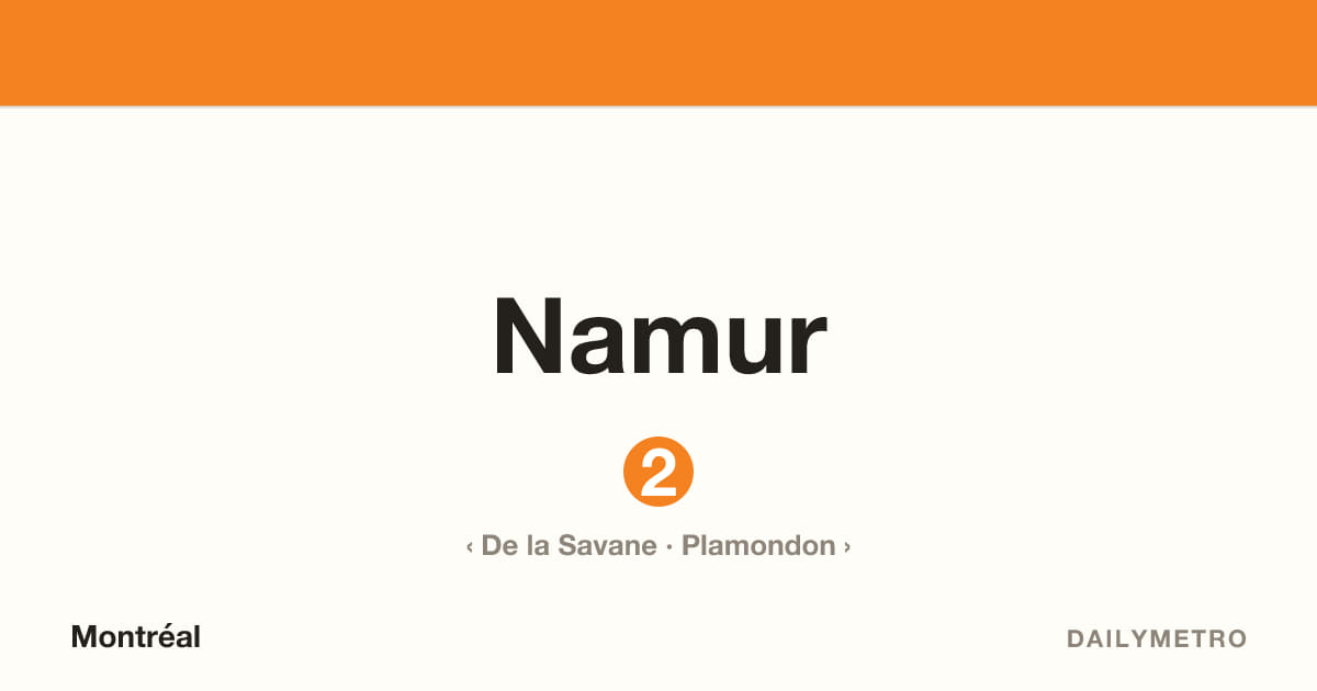 Namur station · Lines 2
