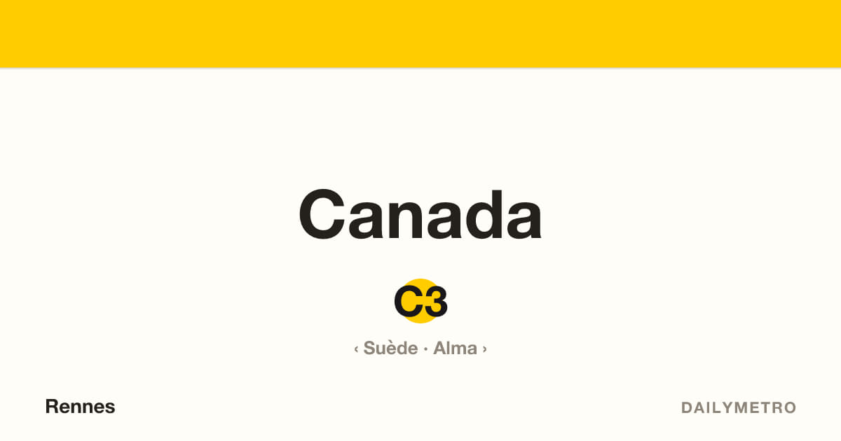 Station Canada · Lignes C3