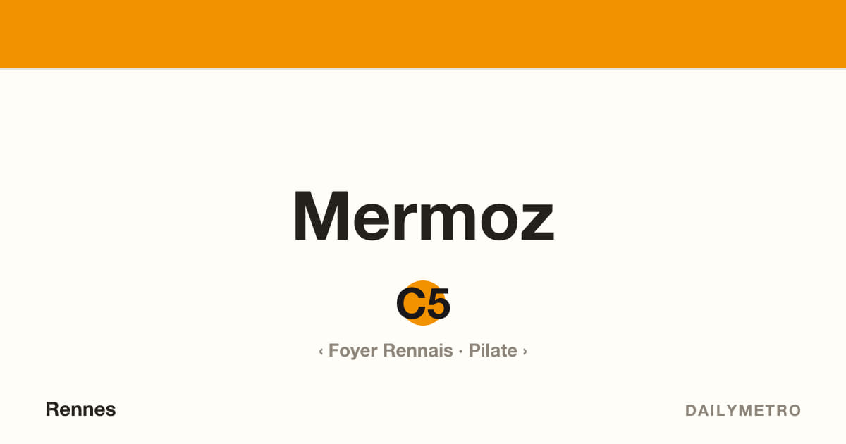 Mermoz station · Lines C5