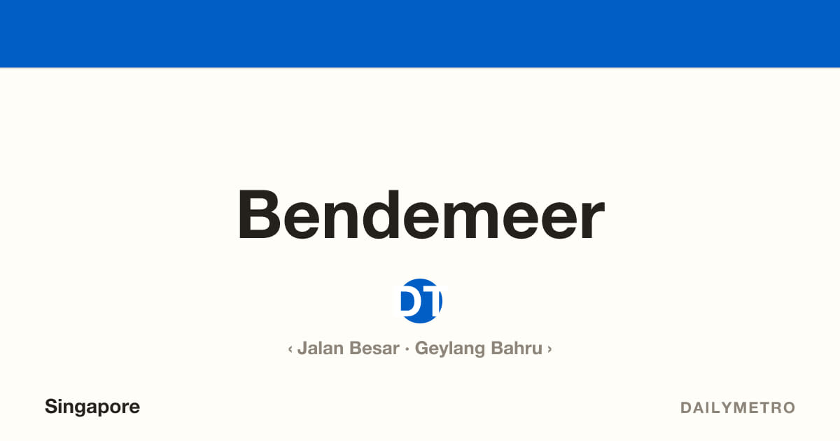Bendemeer station · Lines Downtown Line
