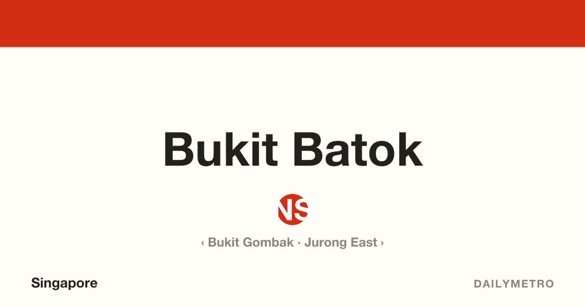 Bukit Batok station · Lines North South Line