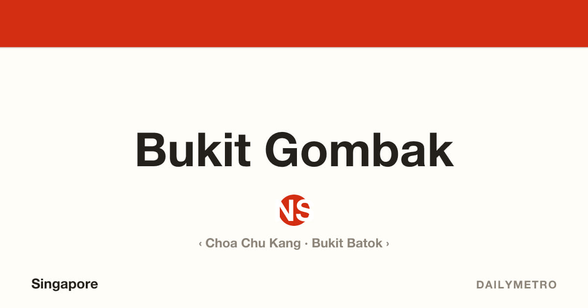 Bukit Gombak station · Lines North South Line