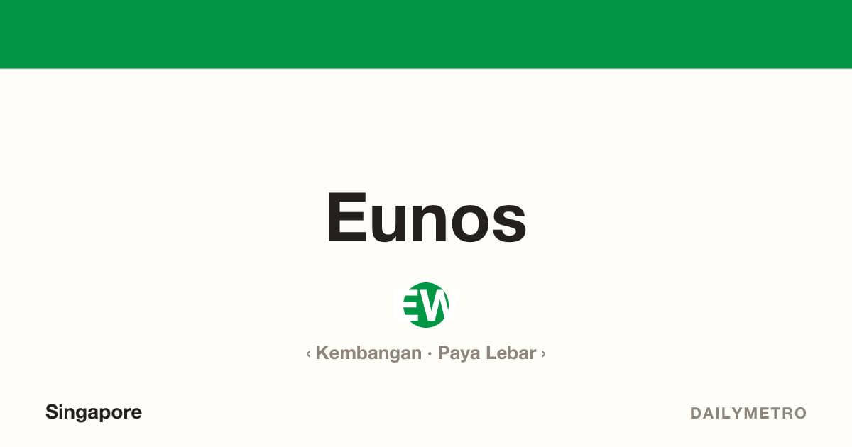 Eunos station · Lines East West Line