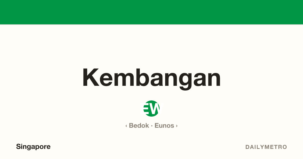 Kembangan station · Lines East West Line