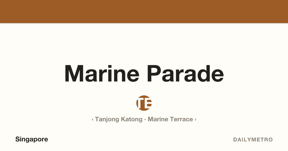 Marine Parade station · Lines Thomson-East Coast Line