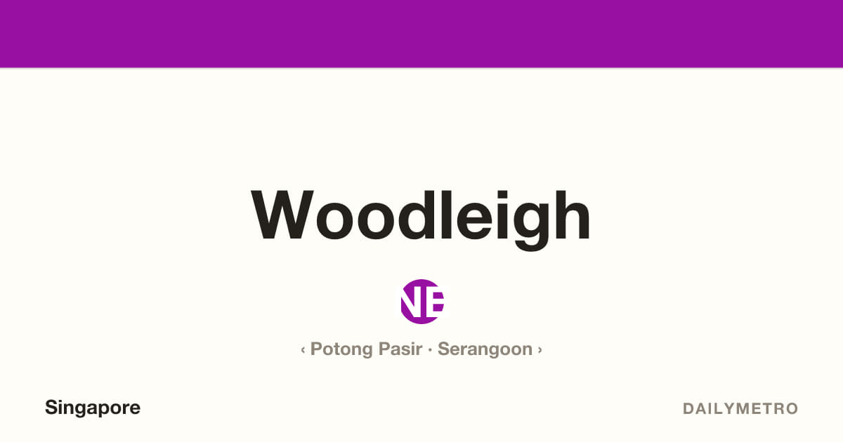 Woodleigh station · Lines North East Line