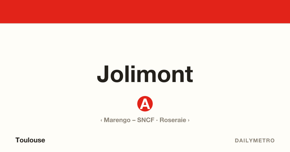 Station Jolimont · Lignes A